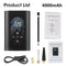 Electrical Air Pump Portable Wireless Compressor Tire